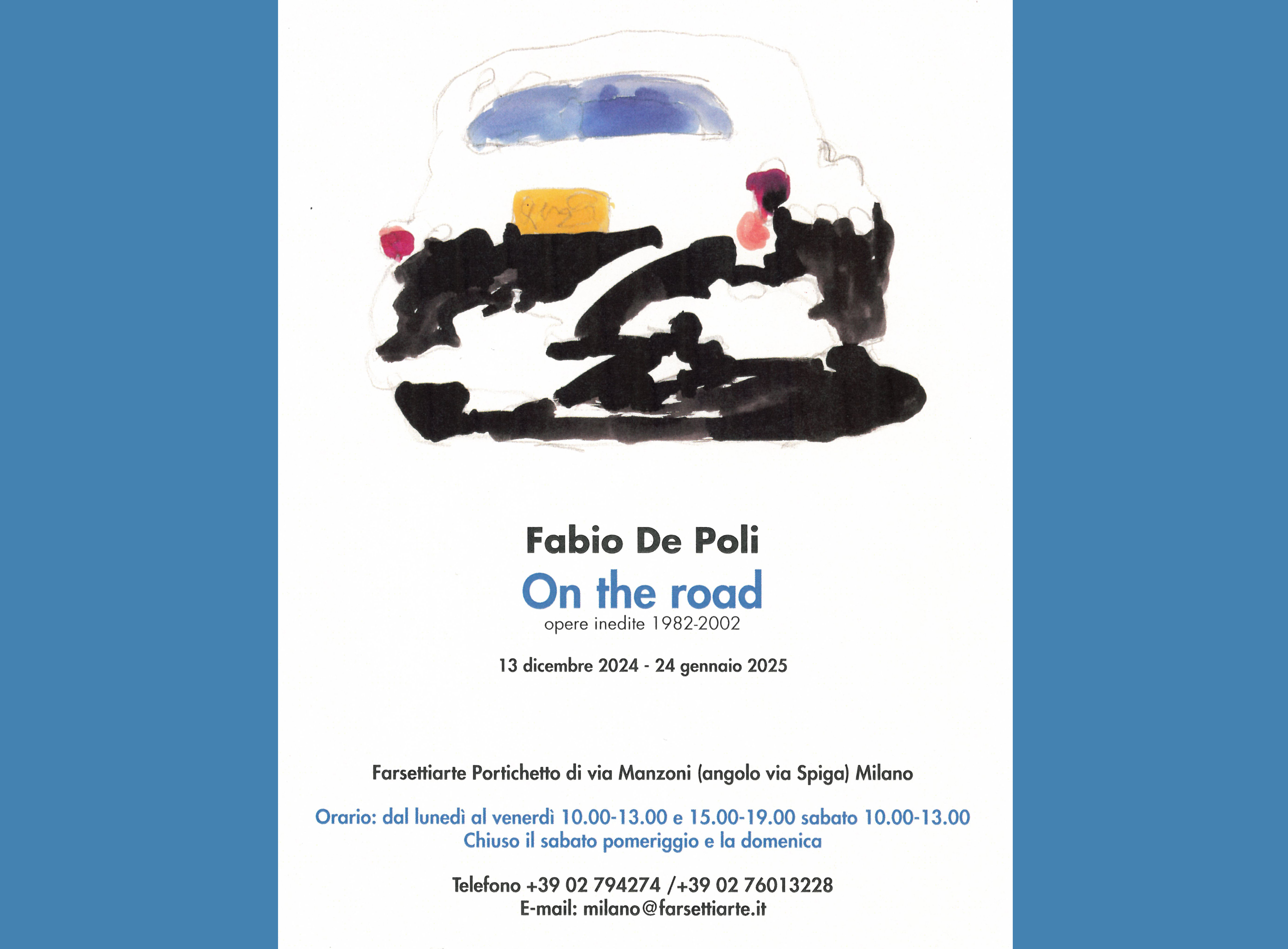 FABIO DE POLI ON THE ROAD